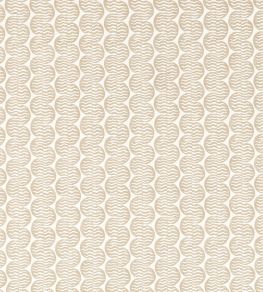 Raft Stripe Print Fabric by Scion Mushroom Raft Stripe Print Fabric by Scion Mushroom