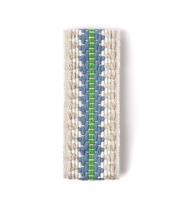 Railroad Border Trim by Christopher Farr Cloth Green Railroad Border Trim by Christopher Farr Cloth Green