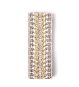 Railroad Border Trim by Christopher Farr Cloth Natural