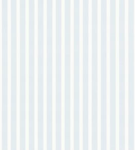 Railway Stripe Wallpaper by Thibaut Light Blue