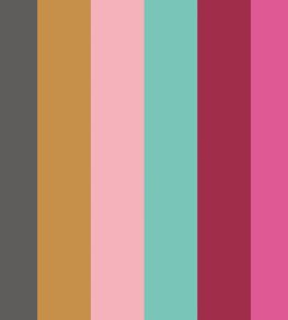 Rainbow Bloc Wallpaper by Ohpopsi Hot Magenta Rainbow Bloc Wallpaper by Ohpopsi Hot Magenta