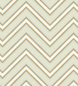 Rainbow Chevron Wallpaper by Ottoline Green Rainbow Chevron Wallpaper by Ottoline Green