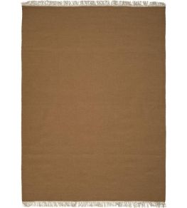 Rainbow Rug by Linie Design Terracotta