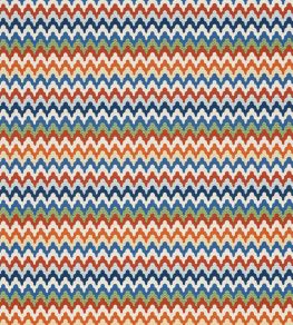 Rainbow Mountain Wallpaper by Scalamandre Cobalt Rouge