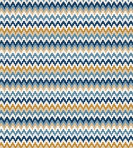 Rainbow Mountain Wallpaper by Scalamandre Denim Gold