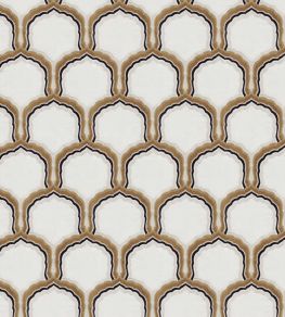 Rajput Fabric by JORO Walnut/Black Rajput Fabric by JORO Walnut/Black