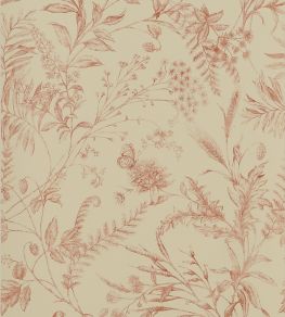 Fern Toile Wallpaper by Ralph Lauren Vintage Tea Fern Toile Wallpaper by Ralph Lauren Vintage Tea