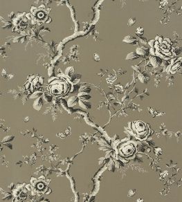 Ashfield Floral Wallpaper by Ralph Lauren Gun Metal