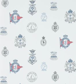 Rowthorne Crest Wallpaper by Ralph Lauren Captain Rowthorne Crest Wallpaper by Ralph Lauren Captain