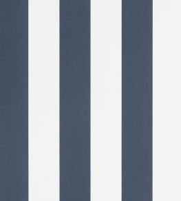 Spalding Stripe Wallpaper by Ralph Lauren Navy/White Spalding Stripe Wallpaper by Ralph Lauren Navy/White