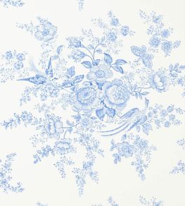 Vintage Dauphine Wallpaper by Ralph Lauren Porcelain
