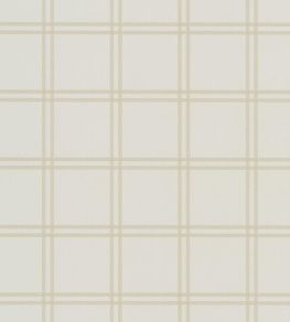 Shipley Windowpane Wallpaper by Ralph Lauren Cream