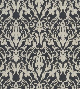Speakeasy Damask Wallpaper by Ralph Lauren Black