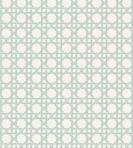Rattan Wallpaper by Woodchip & Magnolia Duck Egg