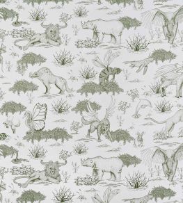 Realite Irreelle Coton Fabric by Casal Kaki Realite Irreelle Coton Fabric by Casal Kaki