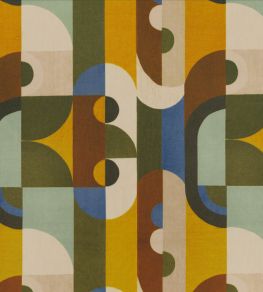 Reciproque Fabric by Casamance Multico Olive Reciproque Fabric by Casamance Multico Olive