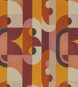 Reciproque Fabric by Casamance Multico Terre De Sienne Reciproque Fabric by Casamance Multico Terre De Sienne