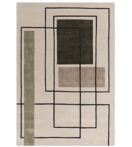 Reef Outline Rug by Asiatic Khaki RF21 Reef Outline Rug by Asiatic Khaki RF21