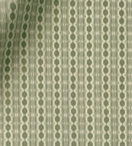 Reel Stripe Fabric by Ian Sanderson Celadon
