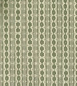 Reel Stripe Fabric by Ian Sanderson Celadon