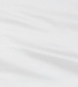 Regal Silk Fabric by James Hare White Regal Silk Fabric by James Hare White