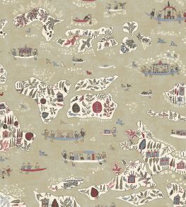 Regatta Fabric by Lewis & Wood Twilight Regatta Fabric by Lewis & Wood Twilight