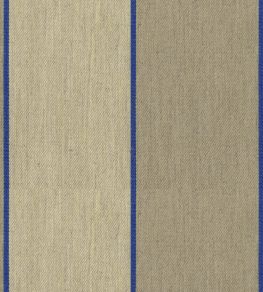 Regatta Stripe 3 Fabric by Ian Mankin Indigo