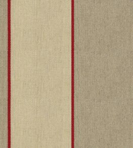 Regatta Stripe 3 Fabric by Ian Mankin Peony Regatta Stripe 3 Fabric by Ian Mankin Peony