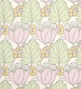 Regency Tulip Wallpaper by Liberty Lichen Regency Tulip Wallpaper by Liberty Lichen
