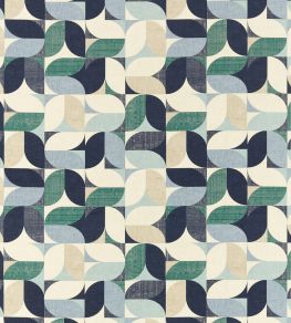 Reno Fabric by Studio G Mineral/Navy Reno Fabric by Studio G Mineral/Navy