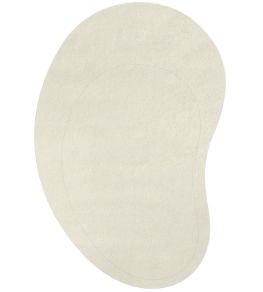 Residue Rug by Layered Bone White Residue Rug by Layered Bone White