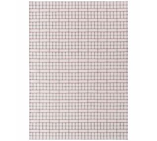 Reti Outdoor Rug by GAN Black-Pink Reti Outdoor Rug by GAN Black-Pink