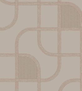 Retro Structure Wallpaper by Eijffinger Lilac
