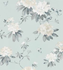 Rhodera Wallpaper by Sanderson Aqua