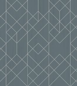 Rhombohedral Wallpaper by Coordonne Ice Rhombohedral Wallpaper by Coordonne Ice