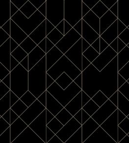 Rhombohedral Wallpaper by Coordonne Slate Rhombohedral Wallpaper by Coordonne Slate
