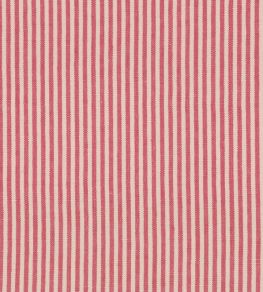Rhubarb Stripe Fabric by MINDTHEGAP Red White