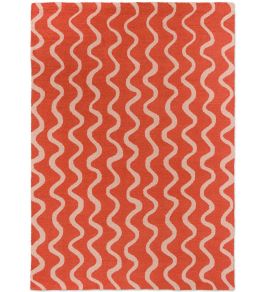 Ribbon Rug by Scion Coral Ribbon Rug by Scion Coral