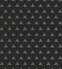Ridge Wallpaper by Thibaut Basalt Black