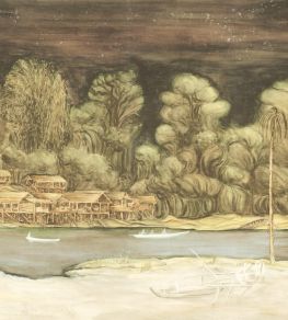 Riva Mural by Arte Sepia River Riva Mural by Arte Sepia River