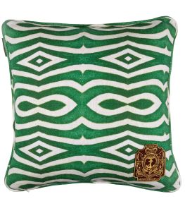 Riverside Cushion 50 x 50cm by MINDTHEGAP Green