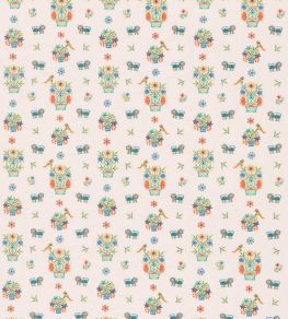 Roar Stitch Fabric by GP & J Baker Jewel Roar Stitch Fabric by GP & J Baker Jewel