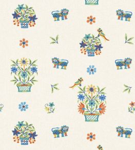 Roar Stitch Wallpaper by GP & J Baker Jewel
