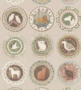 Robina's Dinner Party Wallpaper by GP & J Baker Sage Robina's Dinner Party Wallpaper by GP & J Baker Sage