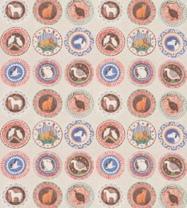 Robina's Dinner Party Fabric by GP & J Baker Jewel