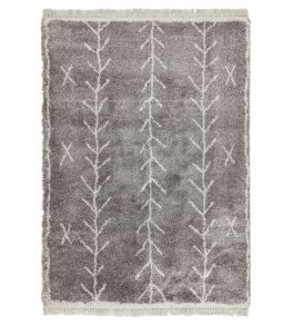 Rocco Arrow Rug by Asiatic Grey Rocco Arrow Rug by Asiatic Grey