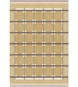 Rollakan Ruth Rug by Layered Harvest Yellow Rollakan Ruth Rug by Layered Harvest Yellow