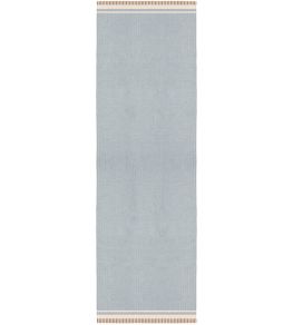 Rollakan Solid Runner Rug by Layered Sky Blue