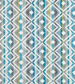 Takana Fabric by Romo Peacock