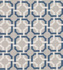 Orton Fabric by Romo Buxton Blue